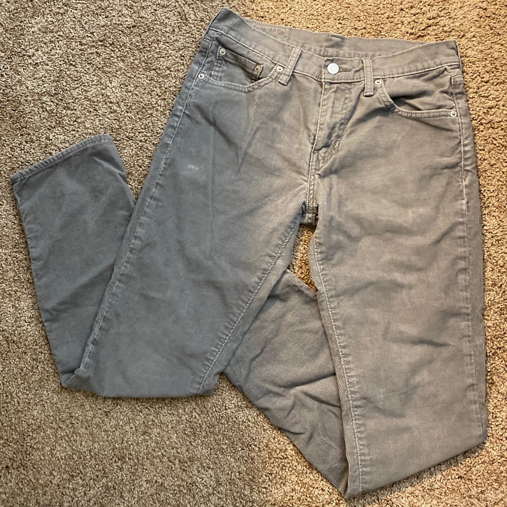 Corduroy Levi 511s
